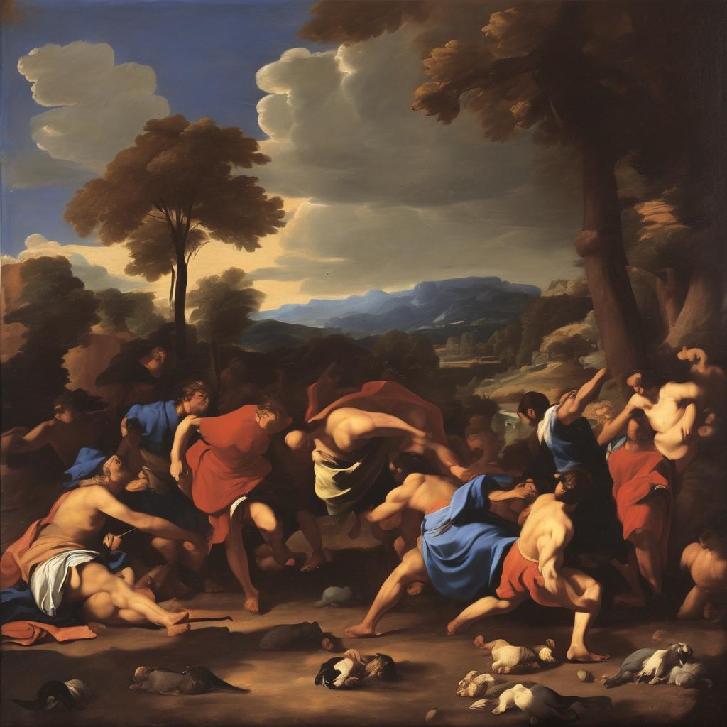 Πρώιμη Ζωή και Εκπαίδευση του Nicolas Poussin